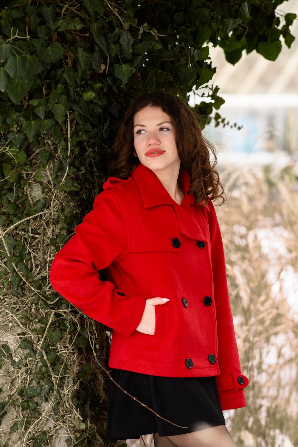 Central Illinois Photographer. Senior Photography. Winter Senior Session. Monticello, IL Senior Photography. Allerton Park.