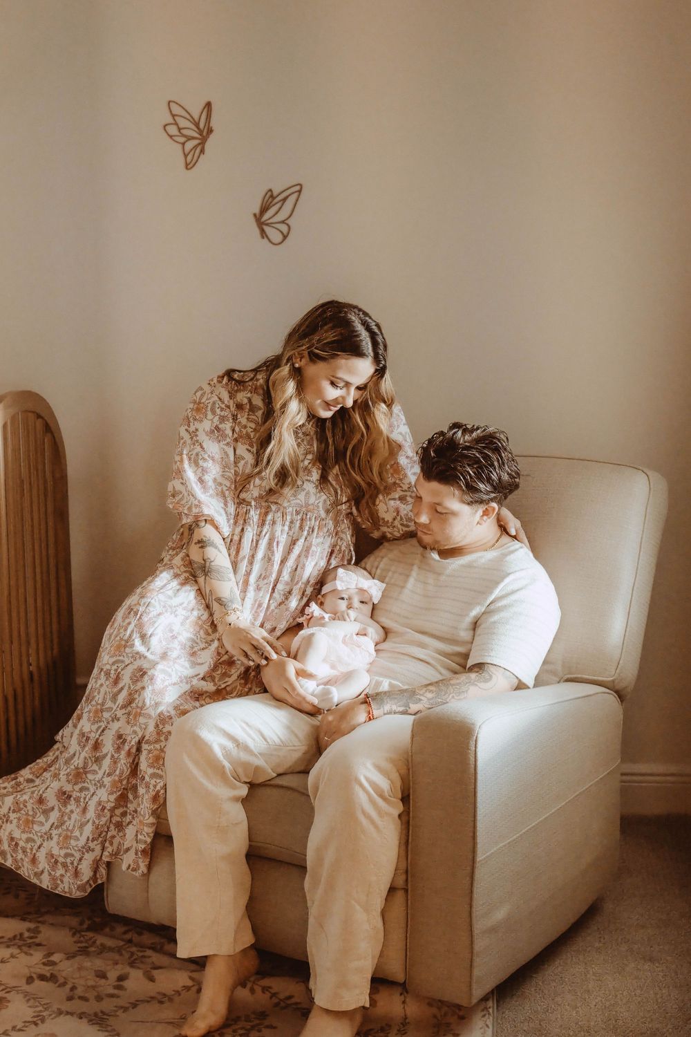 newborn family photo
