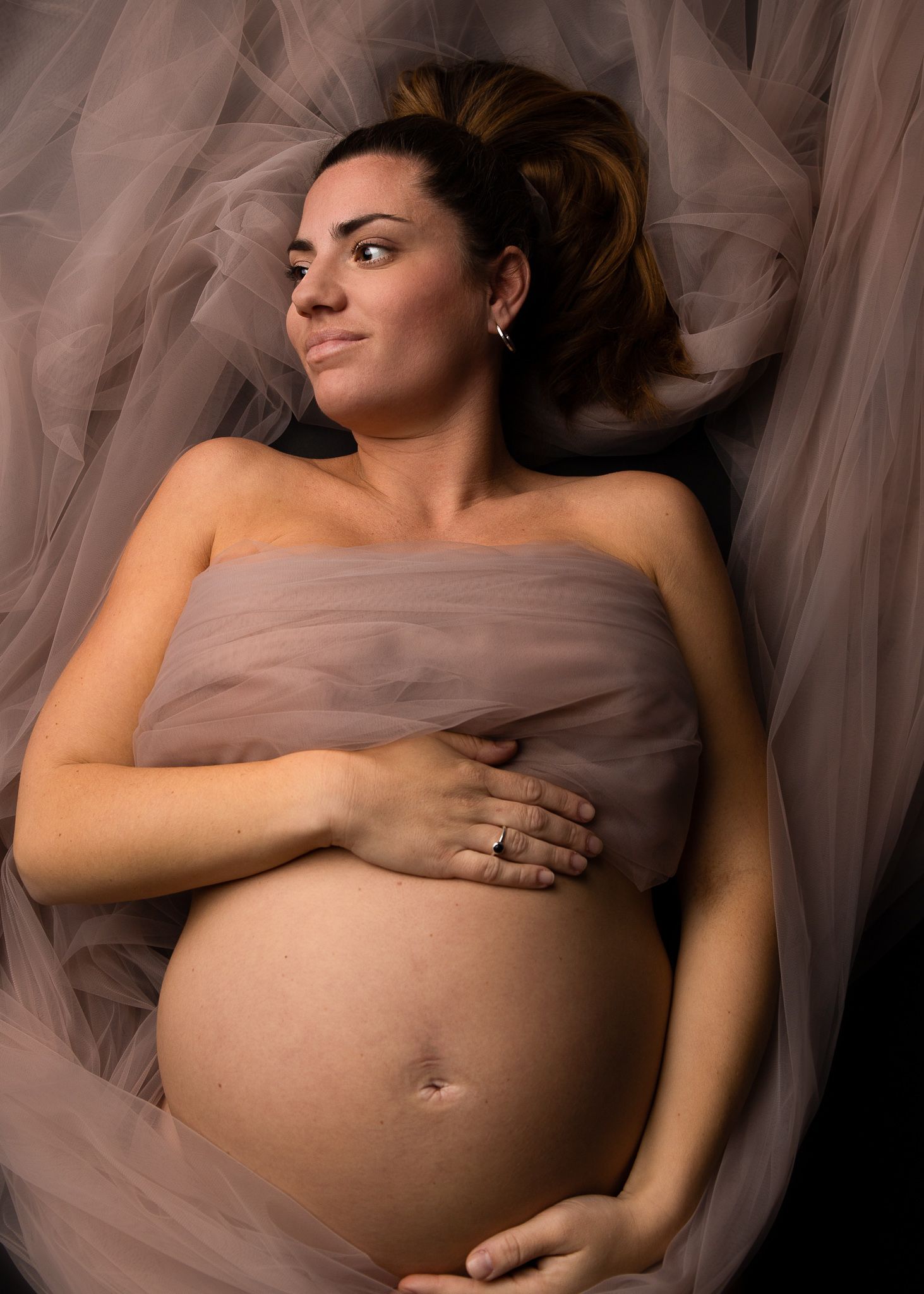 Gravidfotografering. Fotograf Maria Lantz, fotostudio i Trekanten, Kalmar, Småland.