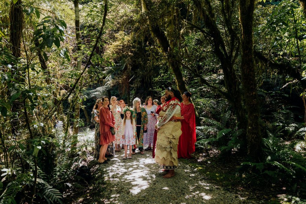 Riwaka Resurgence elopement, Tasman elopement, New Zealand elopement, elope South Island. Tongan wedding, Motueka wedding photographer