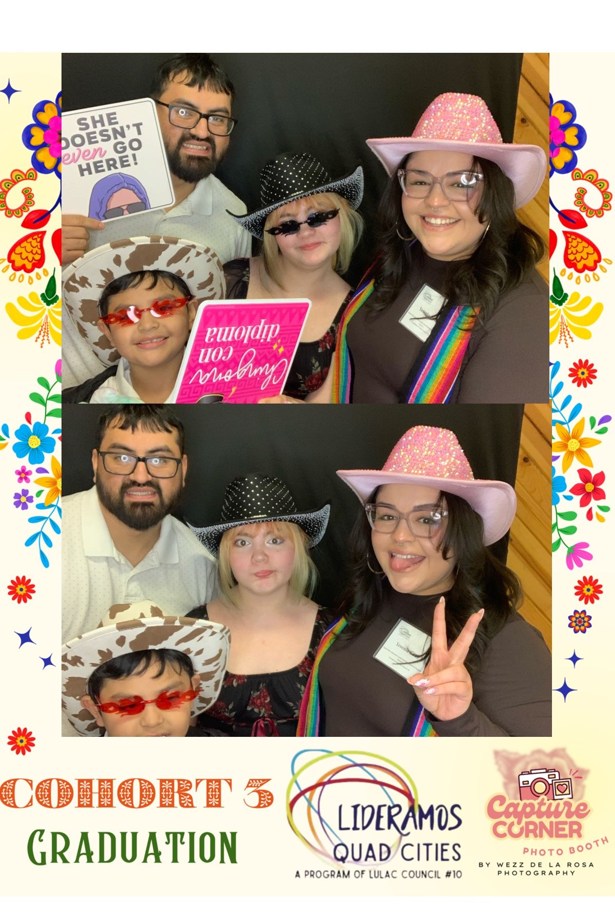Quad Cities photo booth rental for weddings, birthdays, and events. Capture Corner offers custom frames, premium props, and expert hosting.