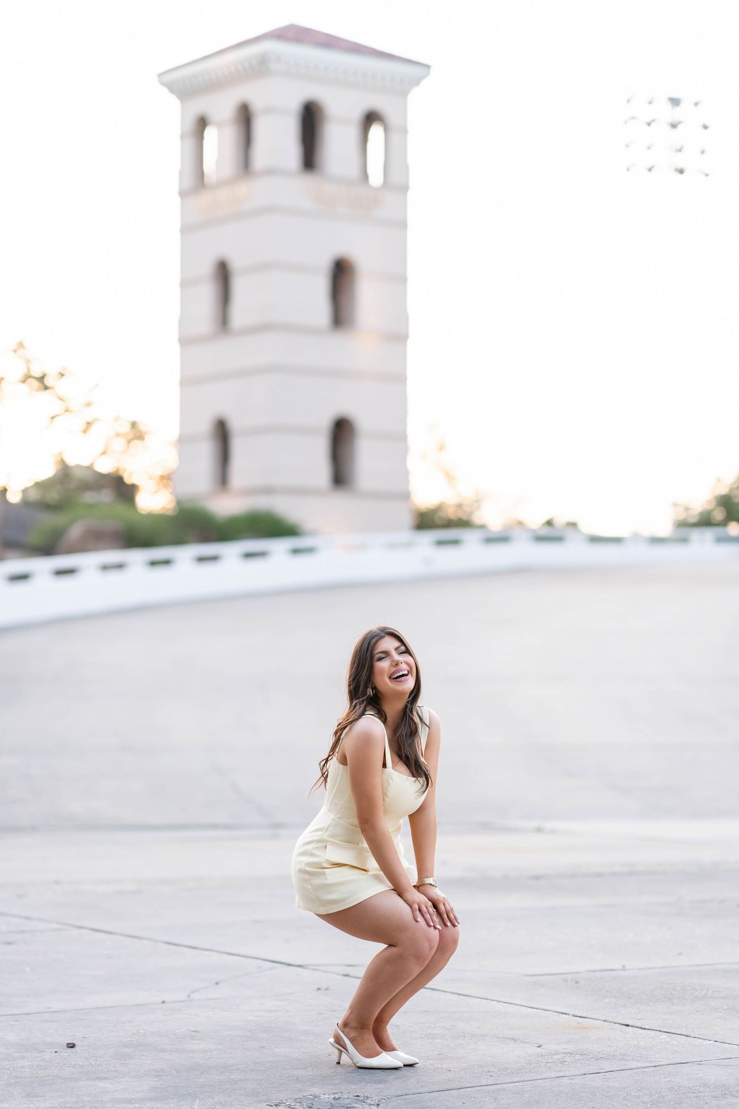 senior girl at LSU