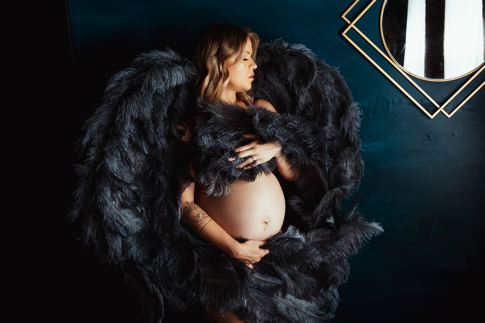 Winston Salem NC Maternity Boudoir | Pregnancy Boudoir Kernersville NC | Biondi Co Boudoir Studio | Boudoir Boone NC | Boudoir Studio NC