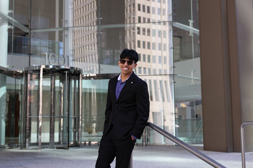 Urban architectural series featuring glass buildings and modern business district views.