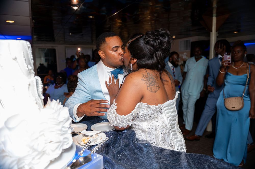 Saxophonist performing live at Fort Lauderdale yacht wedding ceremony