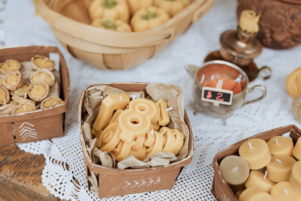 beeswax candles Lady Smith Manor Summer Market, Dorchester New Brunswick photographer Lady Smith Manor wedding photographer