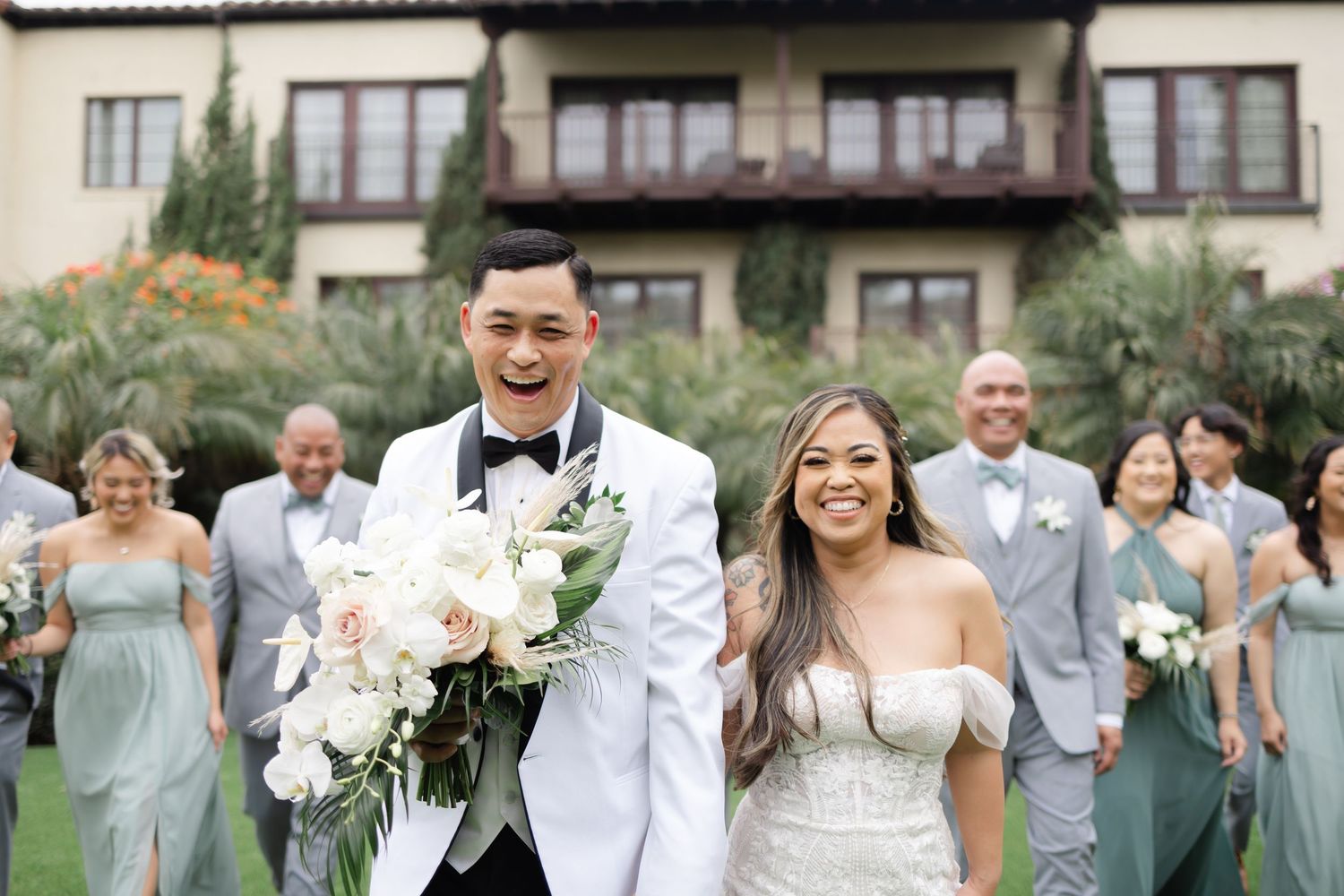 Wedding photography at Estancia La Jolla hotel & Spa