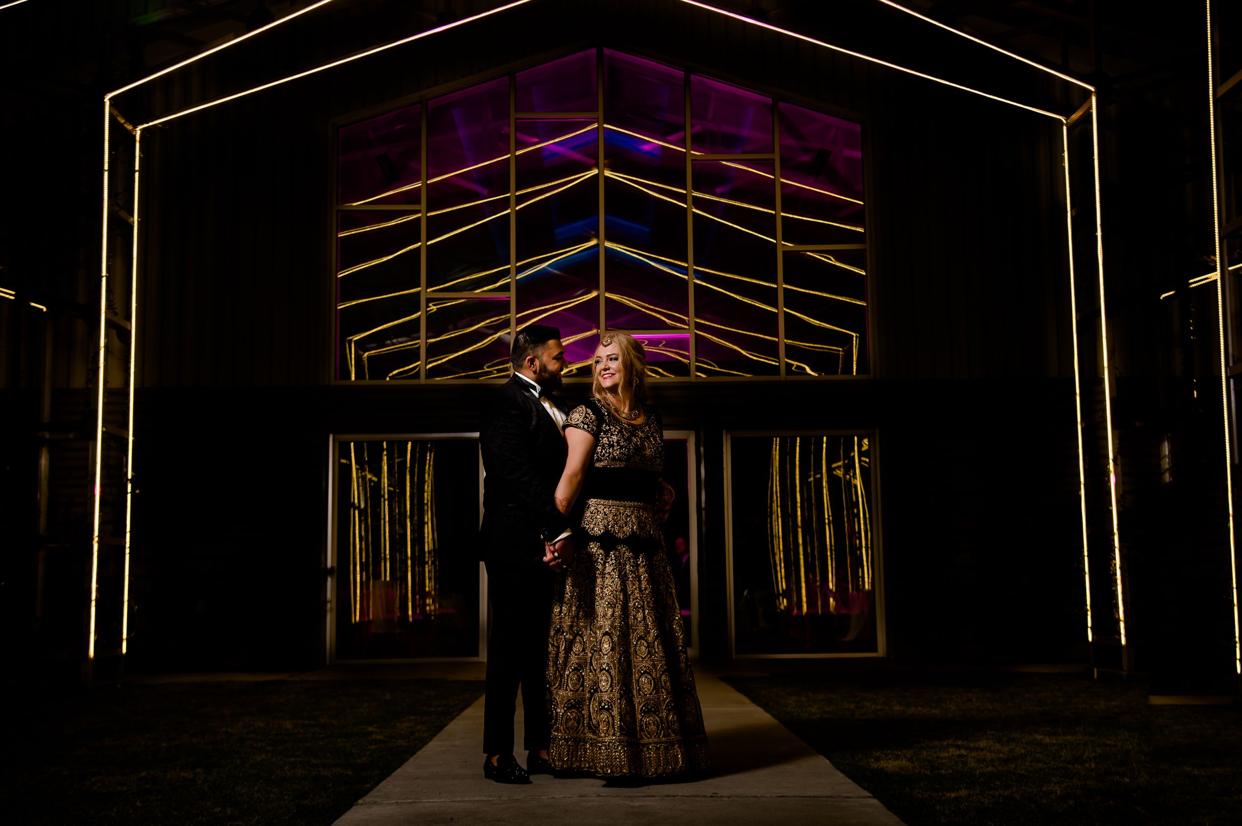 Vintage music concert images showing performers on stage with dramatic lighting in a rustic barn-like venue.