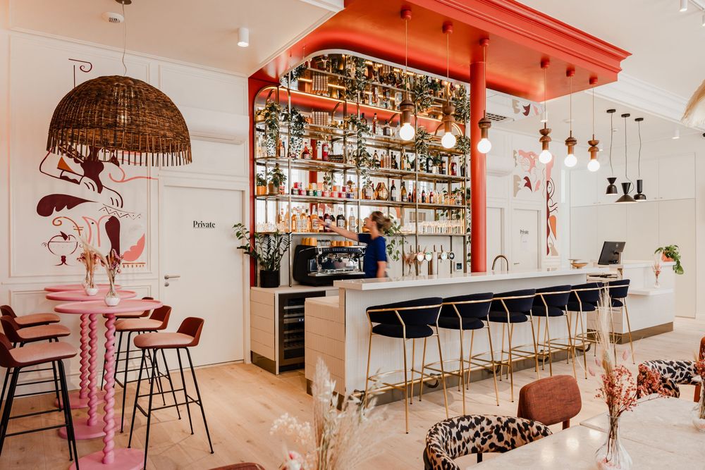Photo du bar d'un hôtel