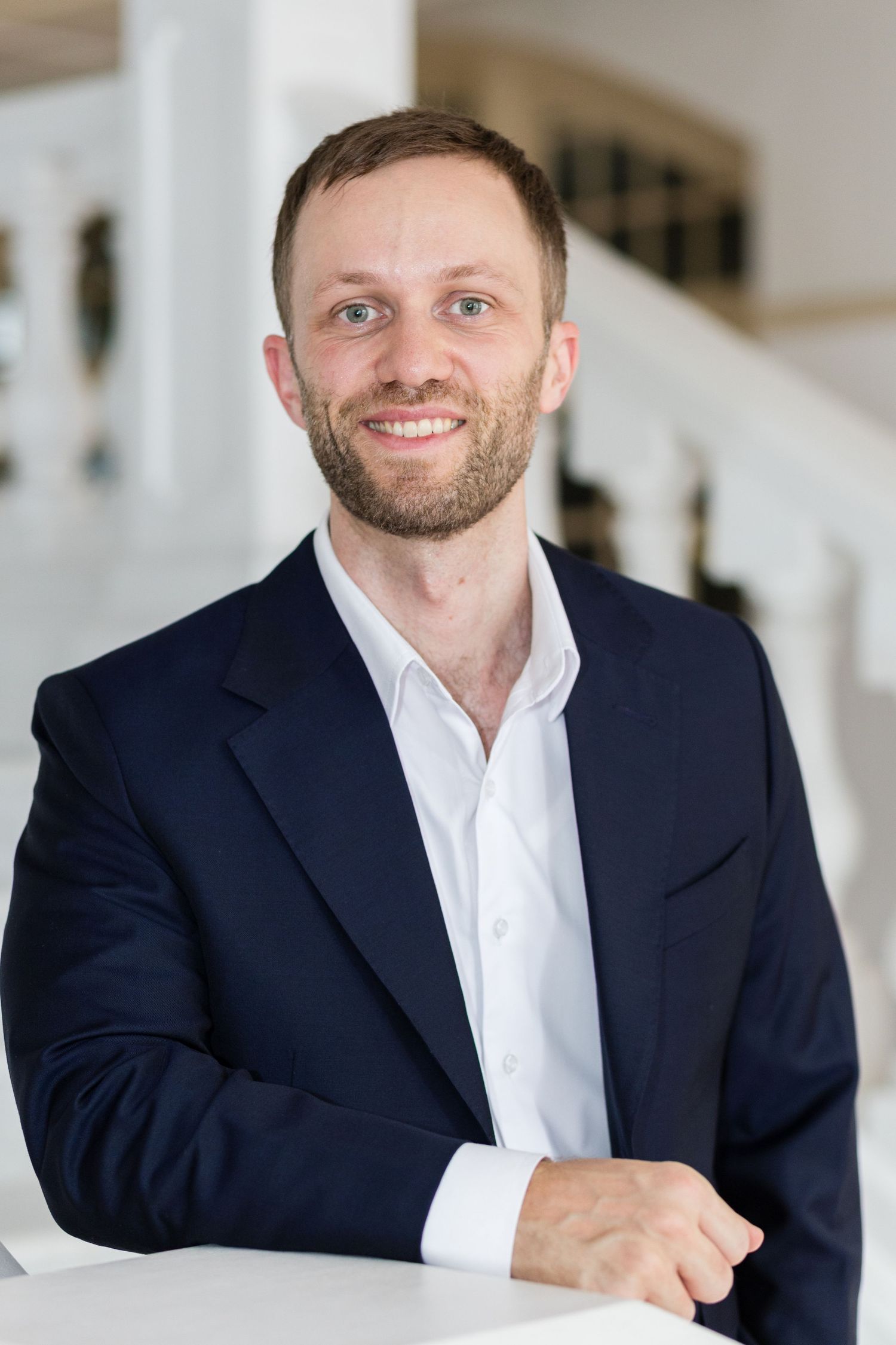Wellness professional head shot in clinic in Singapore
