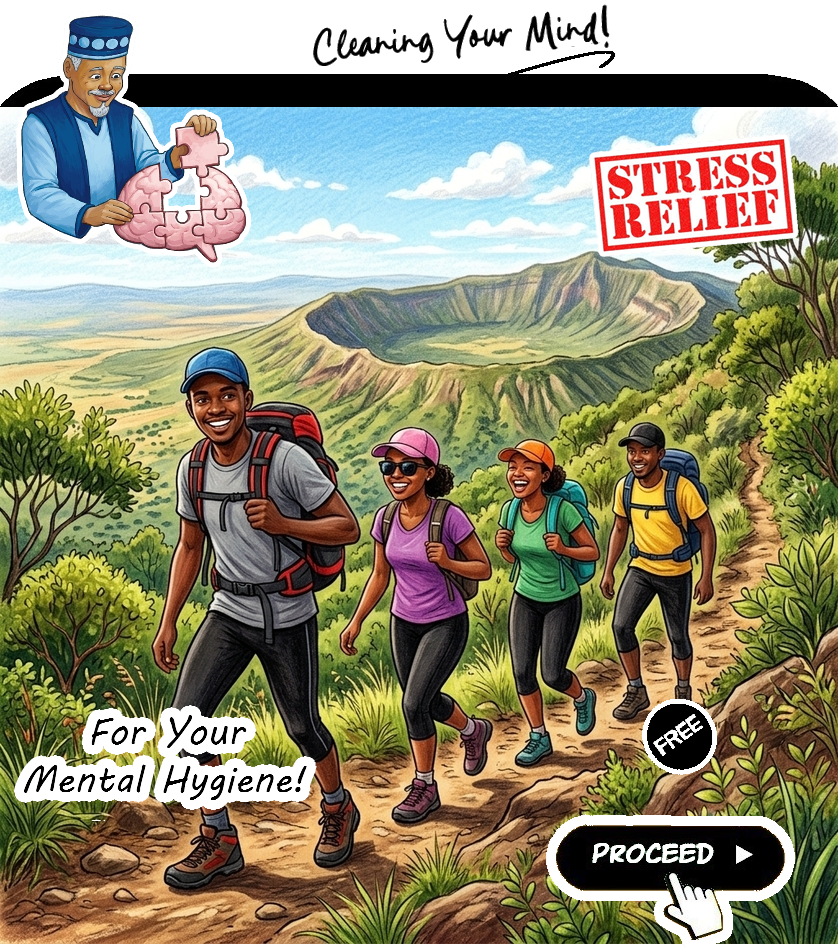 Challenge Your Brain lifestyle mental hygiene booster app promoting stress relief for a sharp positive mind.