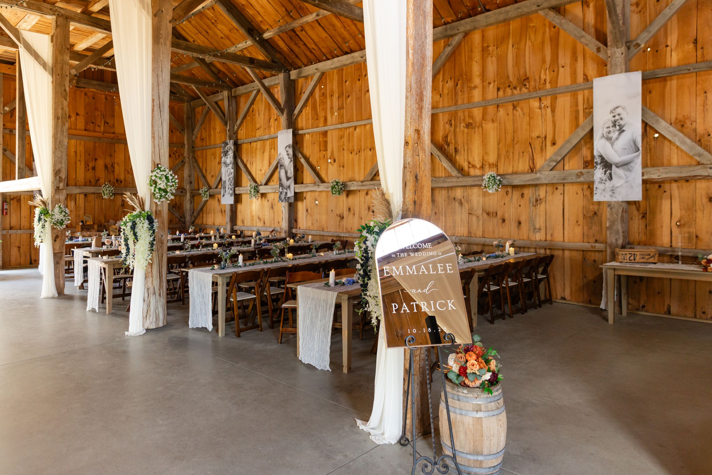 Kitz Farm Wedding Photographer NH  Southern NH Documentary Wedding Photographer NH Barn Wedding Venue Fall Wedding Ceremony Reception Field
