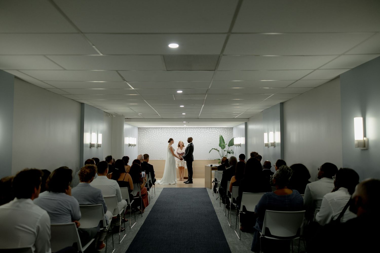North York civic ceremony wedding