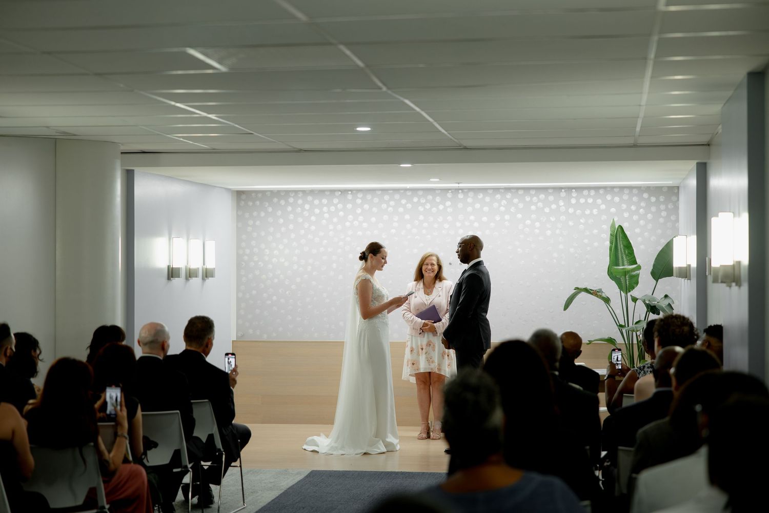 North York civic ceremony wedding