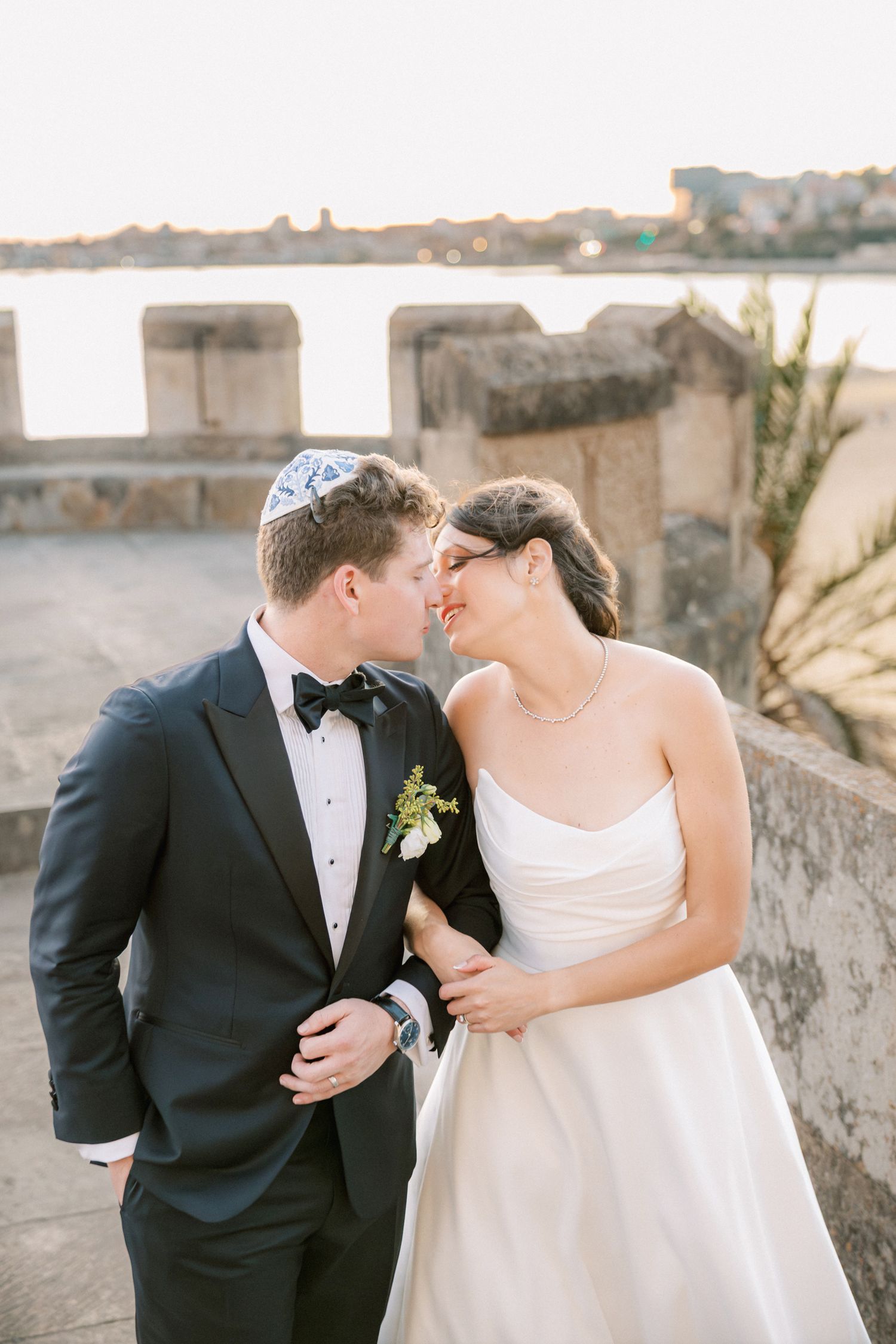 Natural and romantic couple portraits captured in Portugal by a wedding photographer