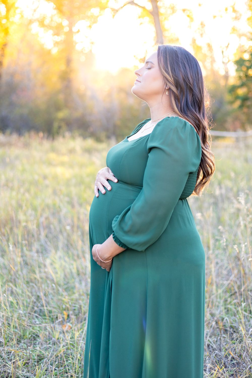 Maternity photoshoot in Littleton, Colorado