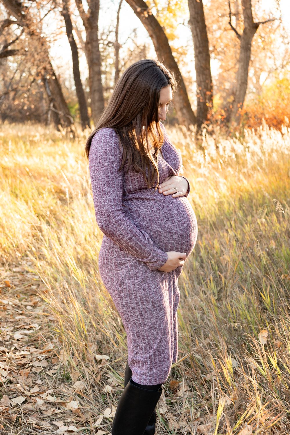 Maternity photoshoot in Littleton, Colorado