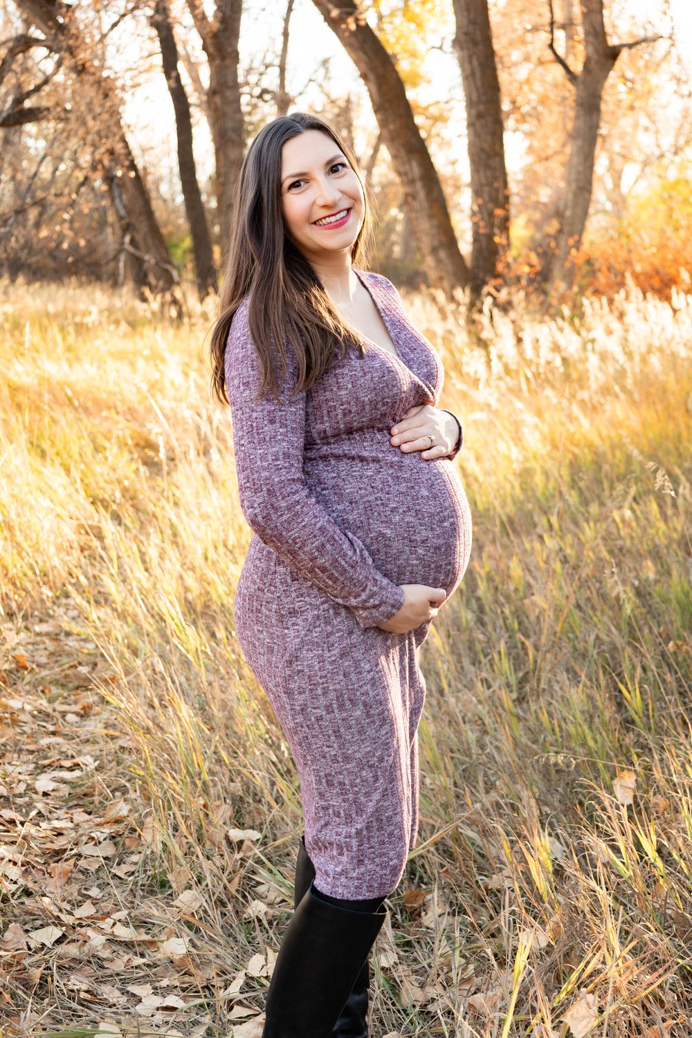 Maternity photoshoot in Littleton, Colorado