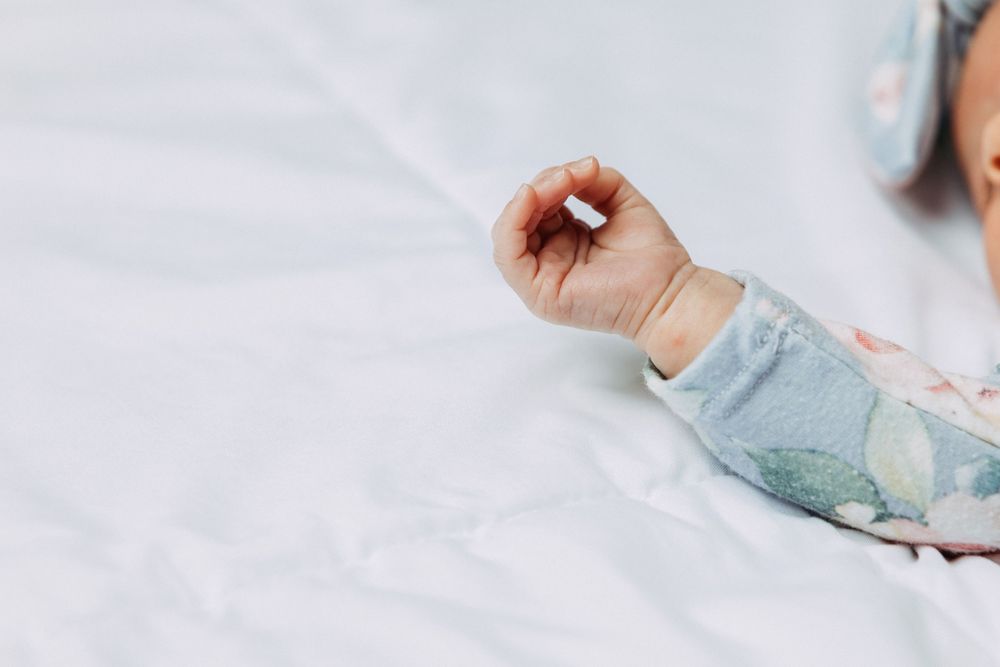 newborn details during photography