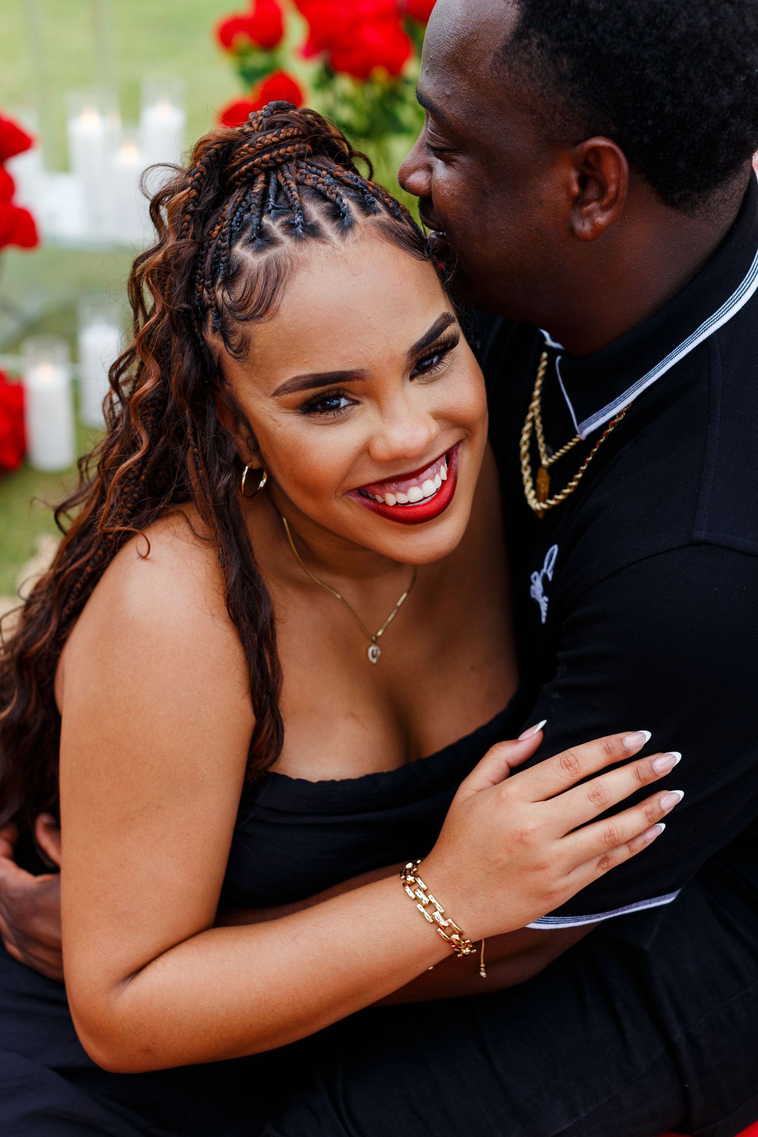 Couples portrait in San Juan, Puerto Rico.