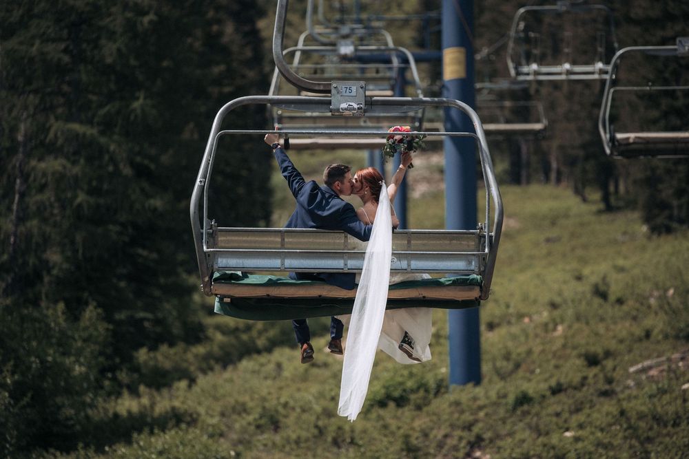 Schweitzer Mountain Wedding photography Idaho