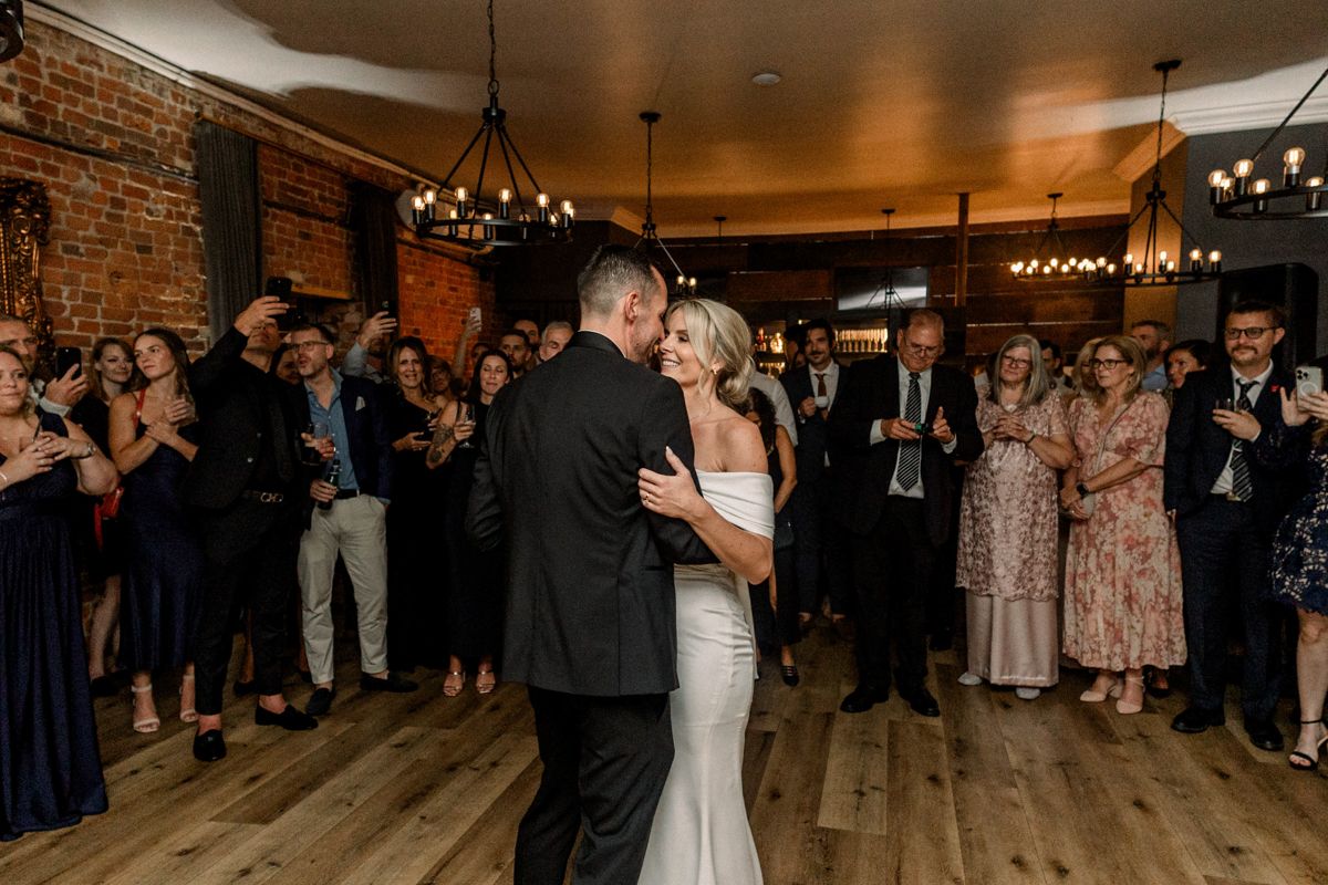 Wedding ceremony overlooking Lake Ontario in Oakville, Canada