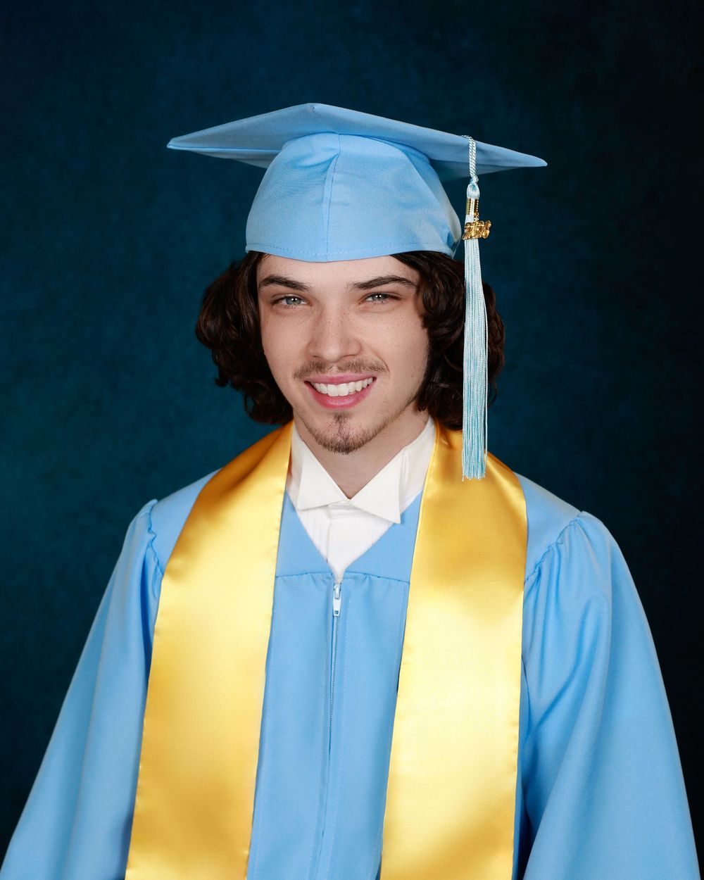 senior photos cap and gown studio Covington Georgia photographer