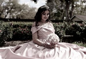 sweet sixteen outdoor portrait with a little of melancholy feel.