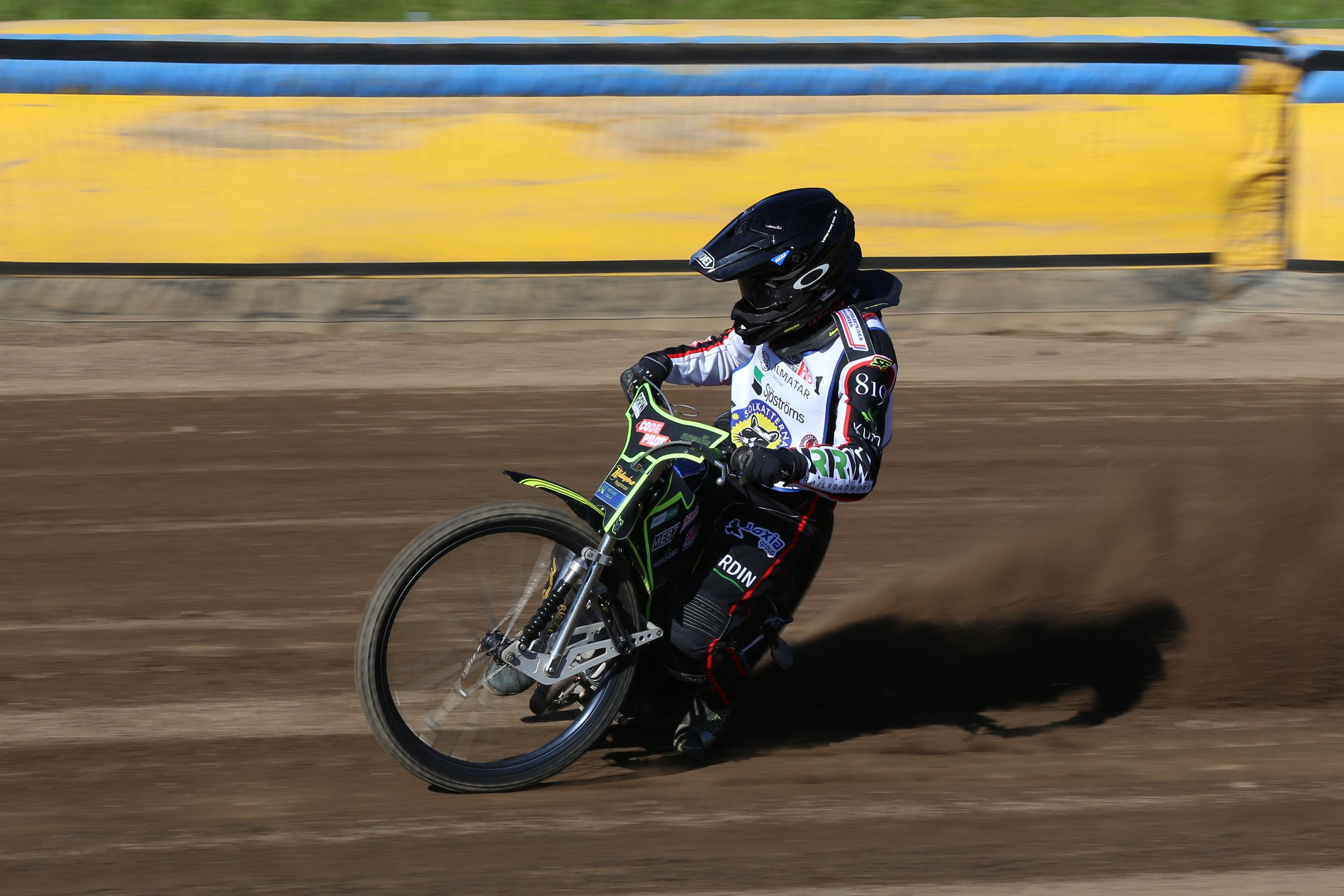 Speedway på Kalvholmen. Solkatterna. Fotograf Rebecca Nordin.
