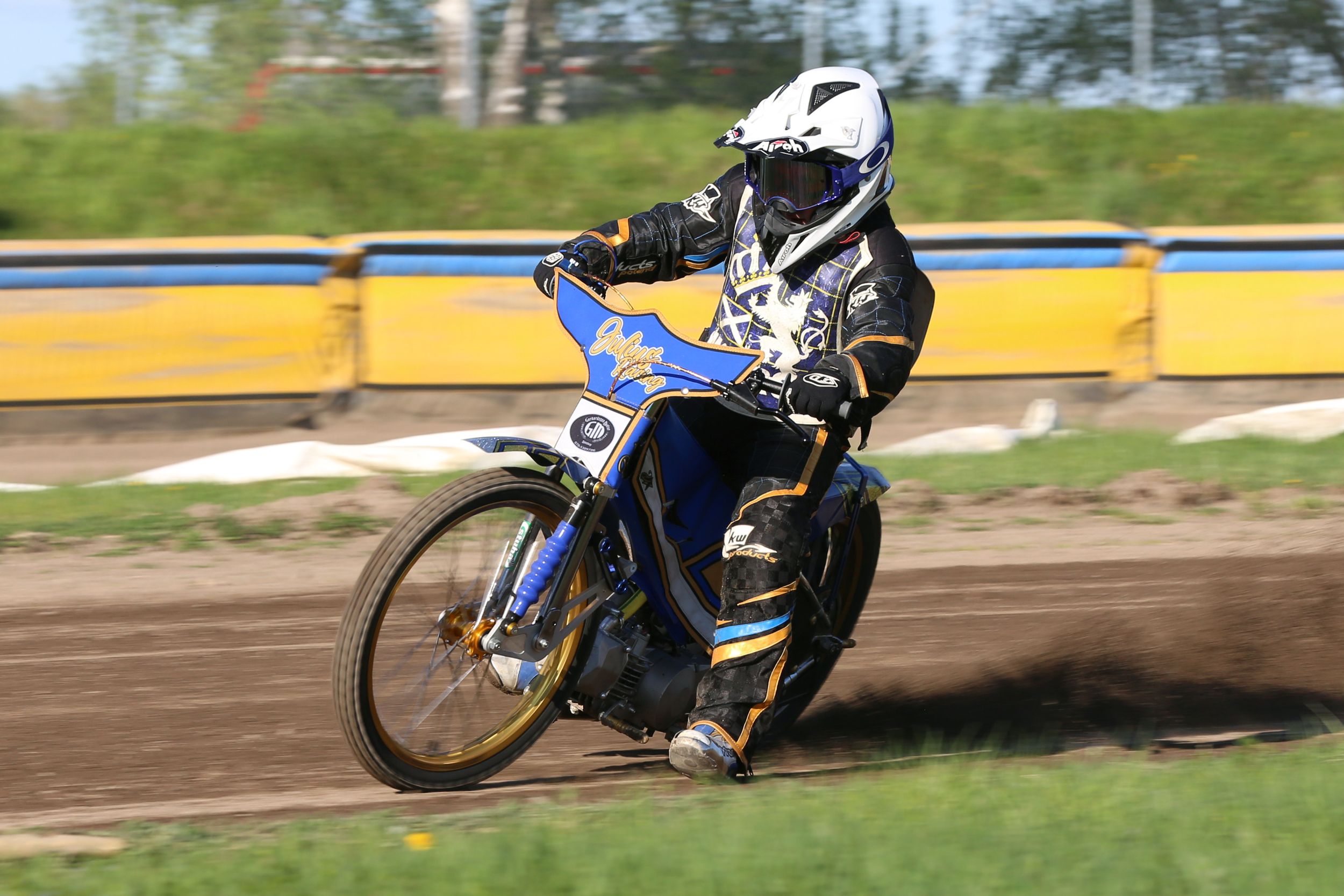 Speedway på Kalvholmen. Solkatterna. Fotograf Rebecca Nordin.