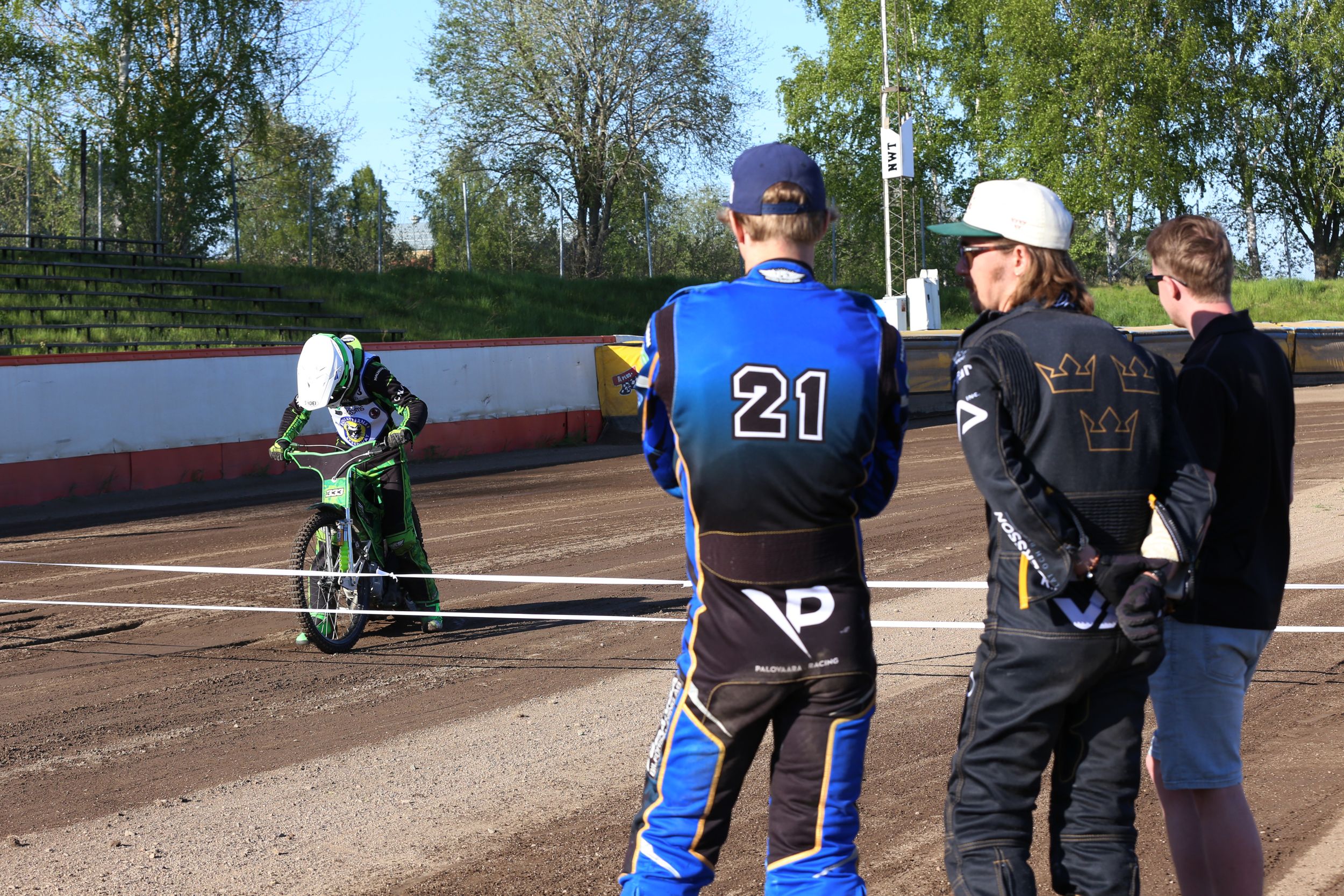 Speedway på Kalvholmen. Solkatterna. Fotograf Rebecca Nordin.