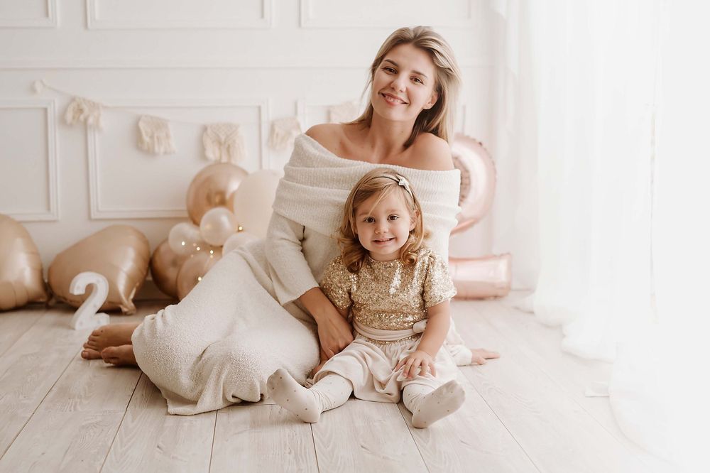 servizio fotografico mamma e figlia