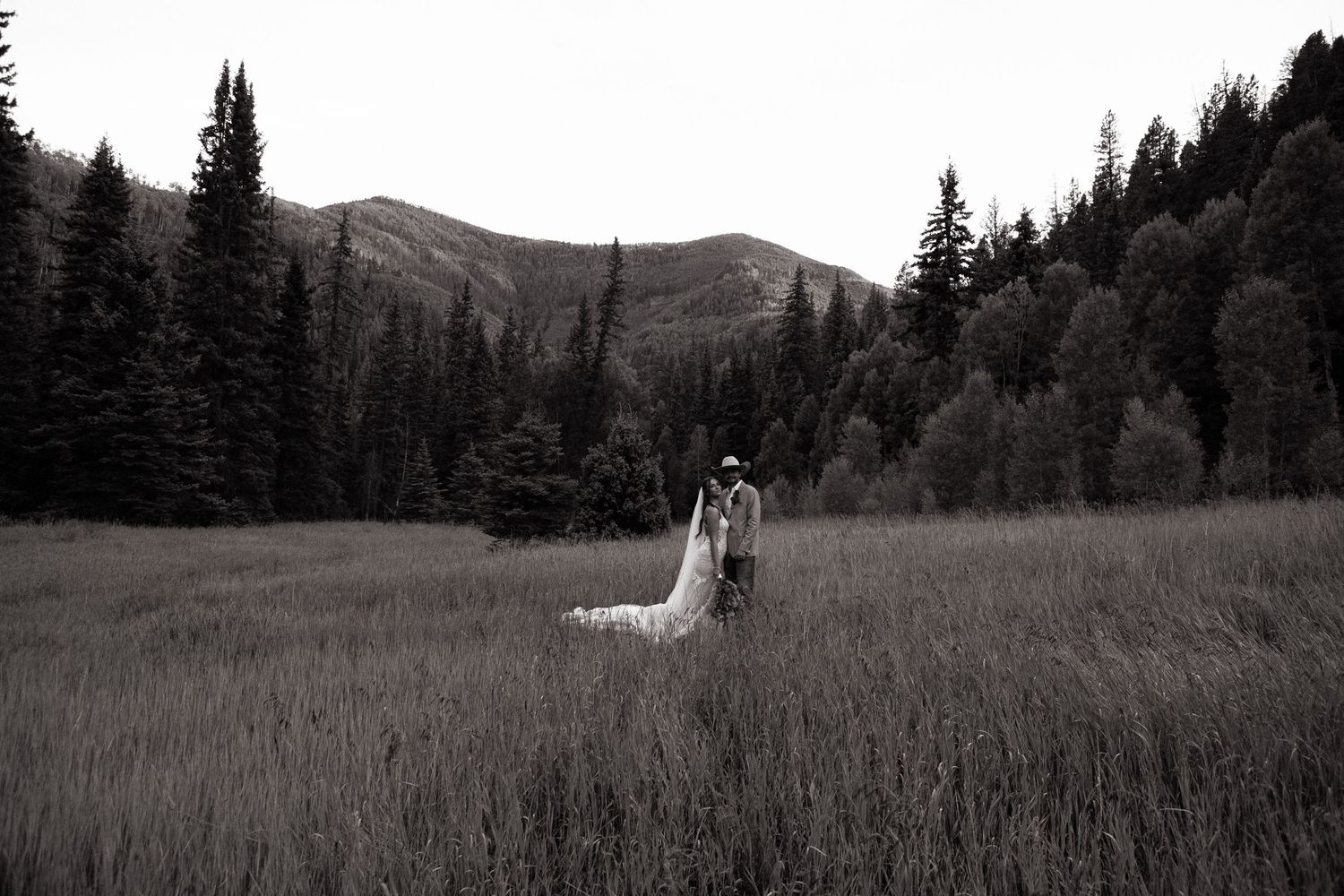 Dramatic landscape shot in colorado