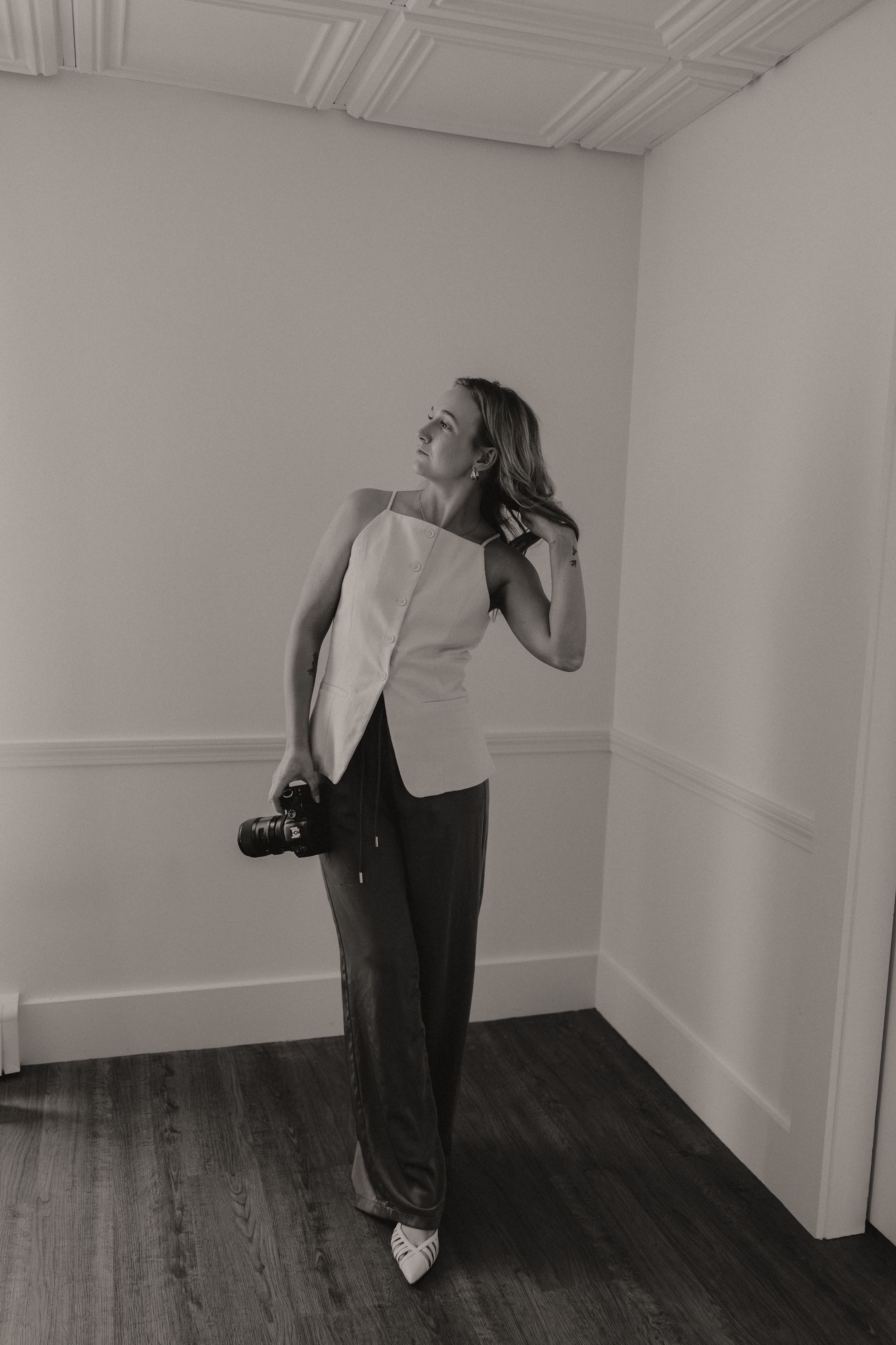 The talent behind the camera: Sam of Local Roots Photography.