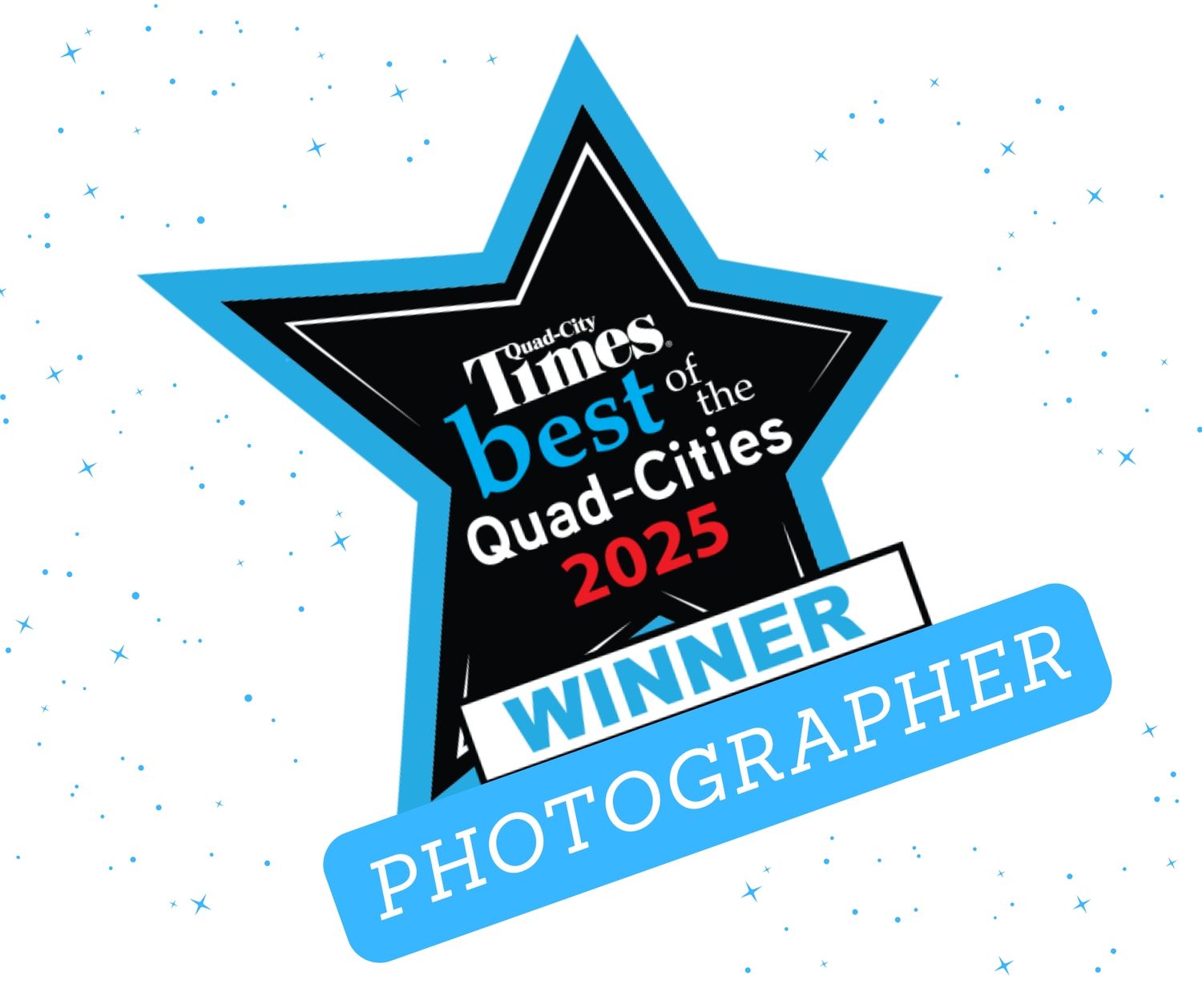 Quad City Times Best of the Quad-Cities award winner Wezz De La Rosa Photography 2025