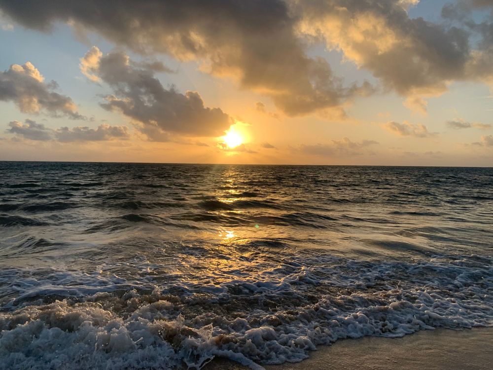 Ocean sunset