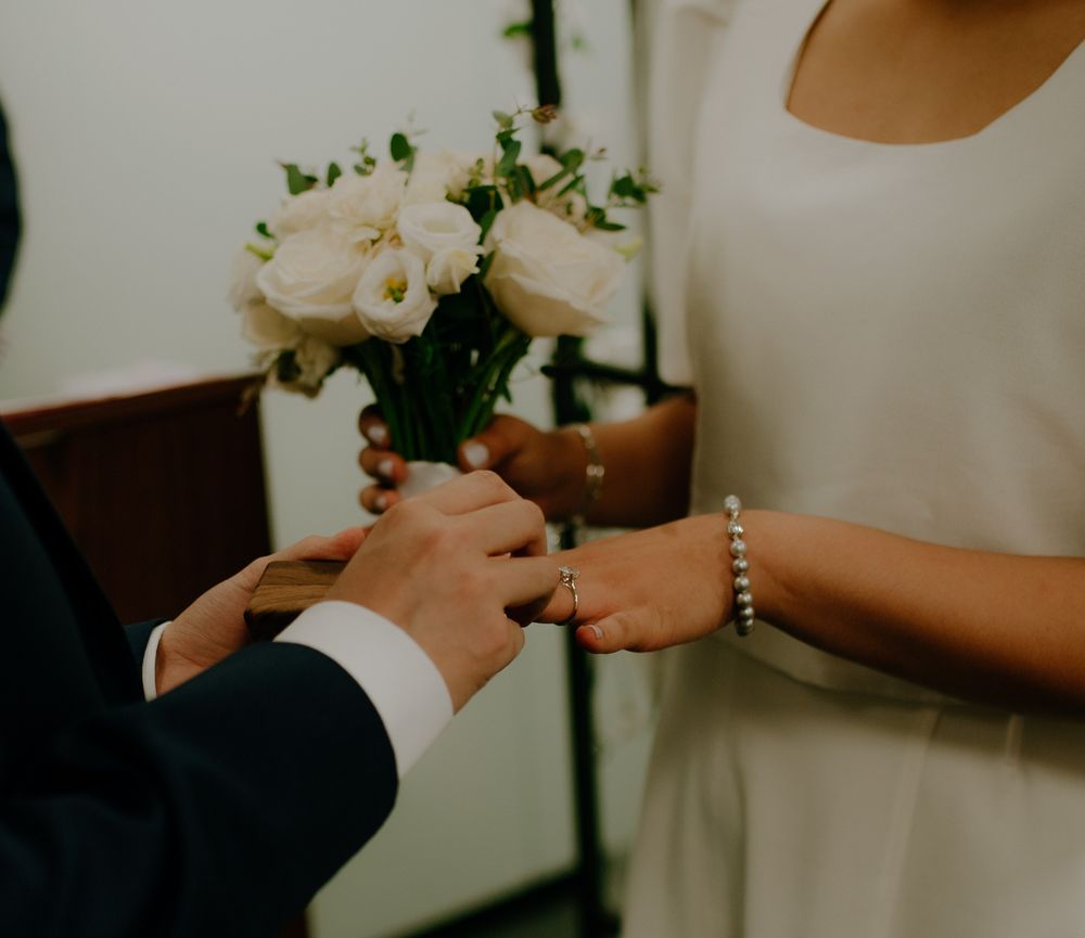 Civil wedding. Court house wedding. Asian American weddings. Towson, Maryland. Baltimore, Maryland. Spring wedding. Wedding. Micro wedding.