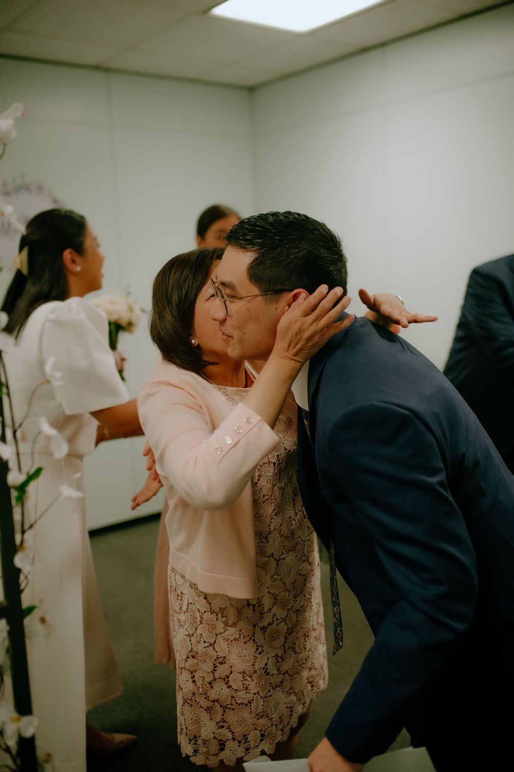 Civil wedding. Court house wedding. Asian American weddings. Towson, Maryland. Baltimore, Maryland. Spring wedding. Wedding. Micro wedding.