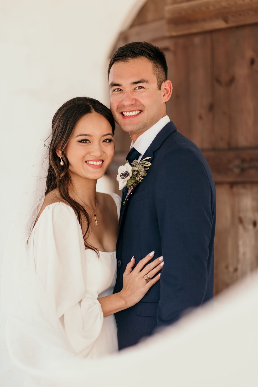 Bride & Groom Wedding Portraits in St. Augustine, Florida.