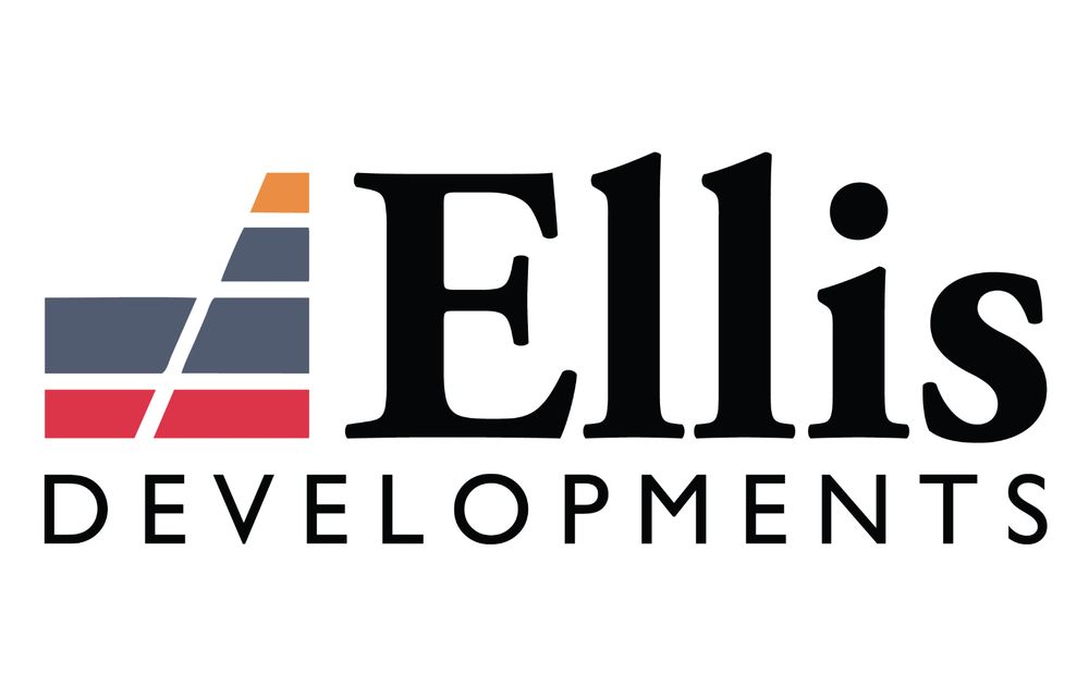 A collage of real estate development company logos arranged in a horizontal banner format.