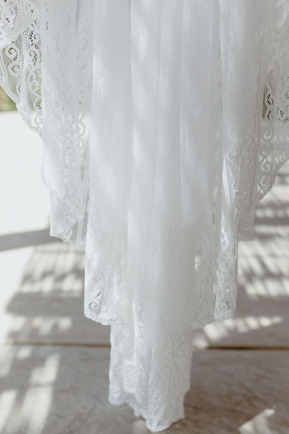 wedding dress in todos santos