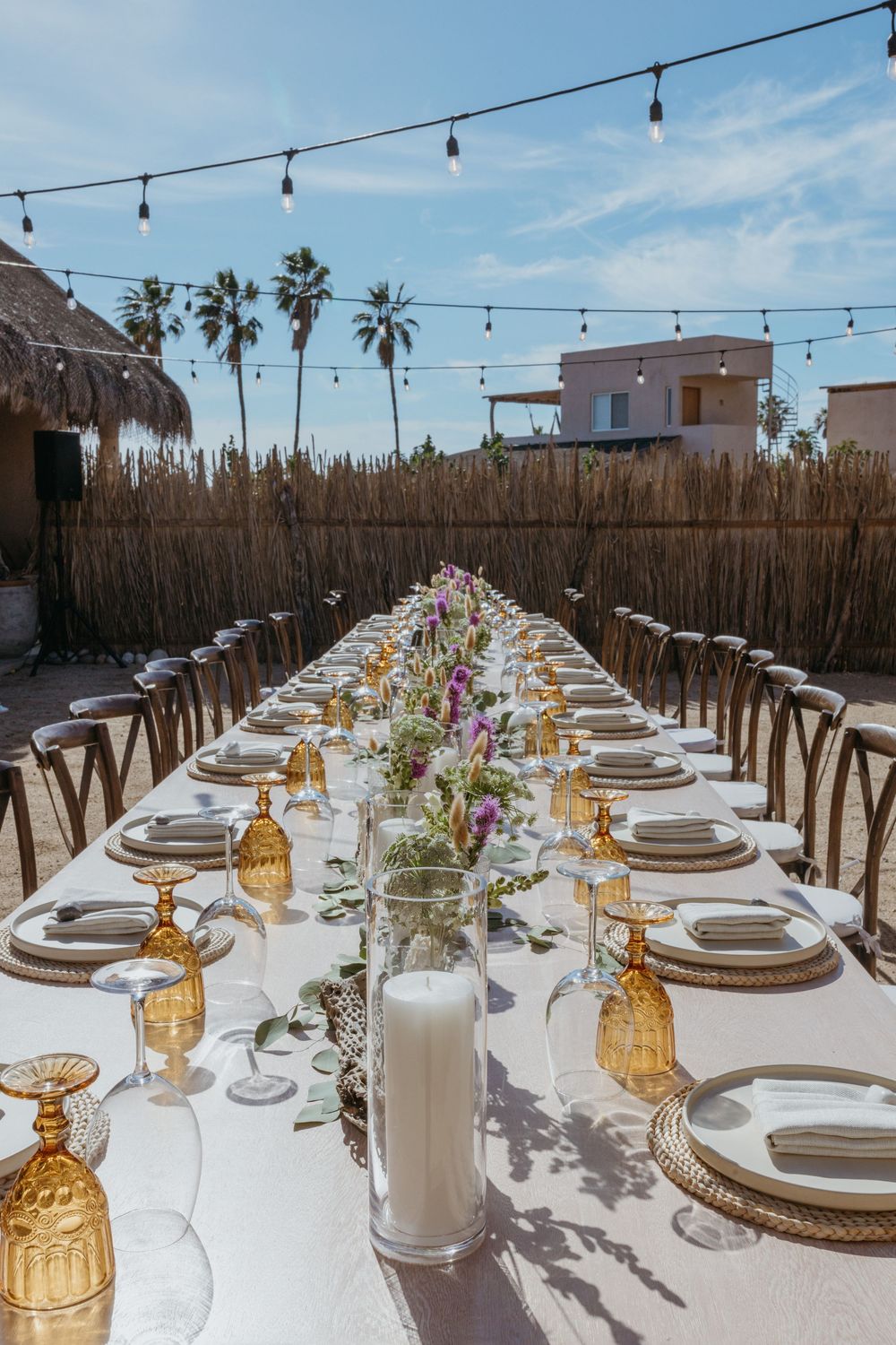 todos santos wedding table