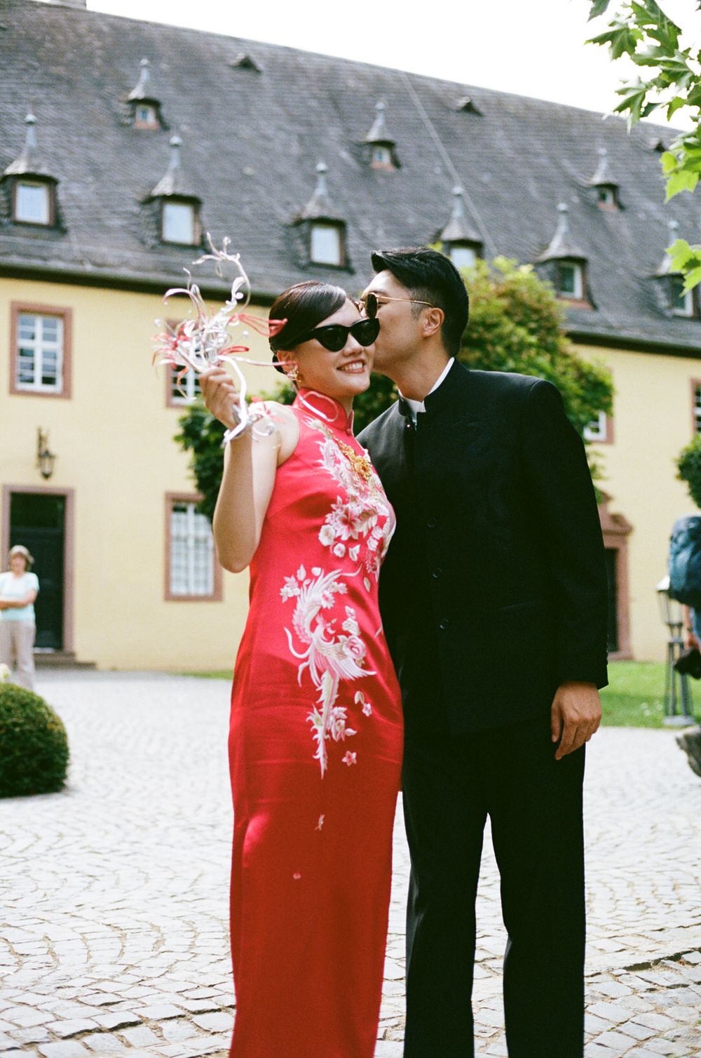 Schloss Vollrads Hochzeit, Hochzeitsfotograf Rheingau, hochzeitsfotograf Frankfurt, Heiraten im Schloss, asiatische Hochzeit