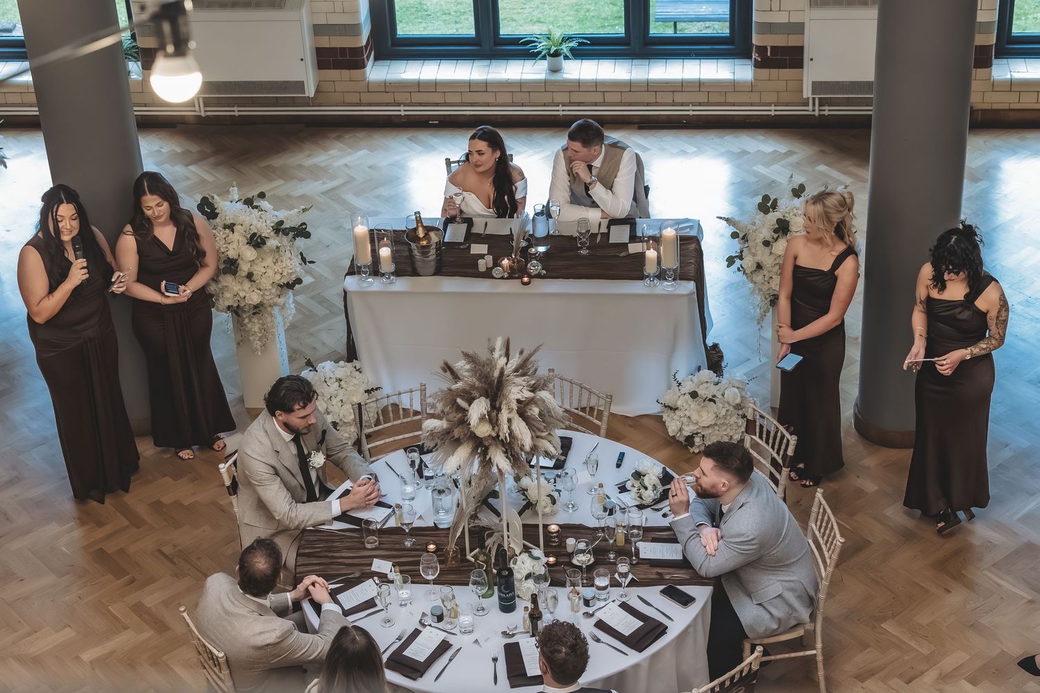Natural moments captured on a wedding day by a documentary wedding photographer