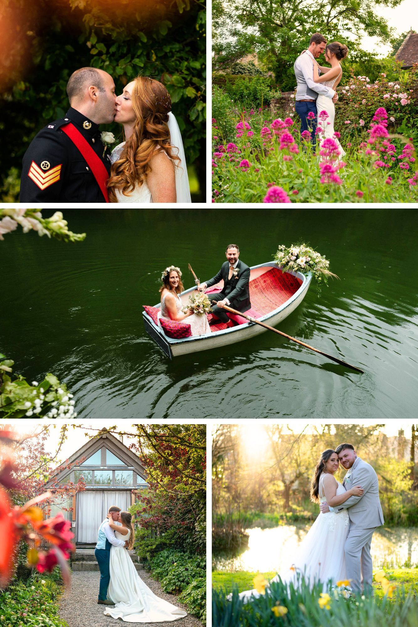 A selection of Wedding day photos taken by Devon Wedding photographer Passion 4 Photos