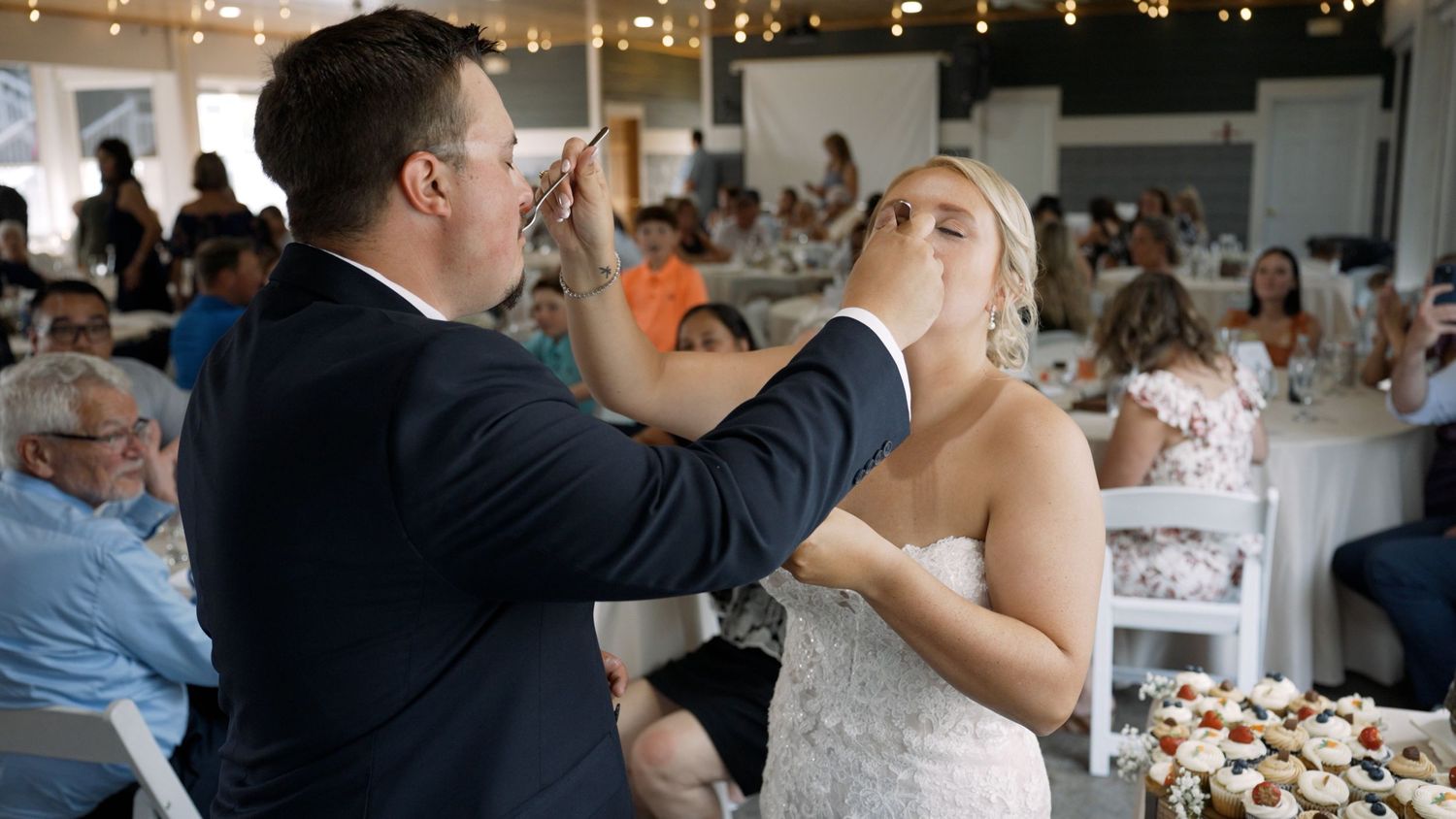 Snapshot from Wedding Film by Jake Fenton Productions