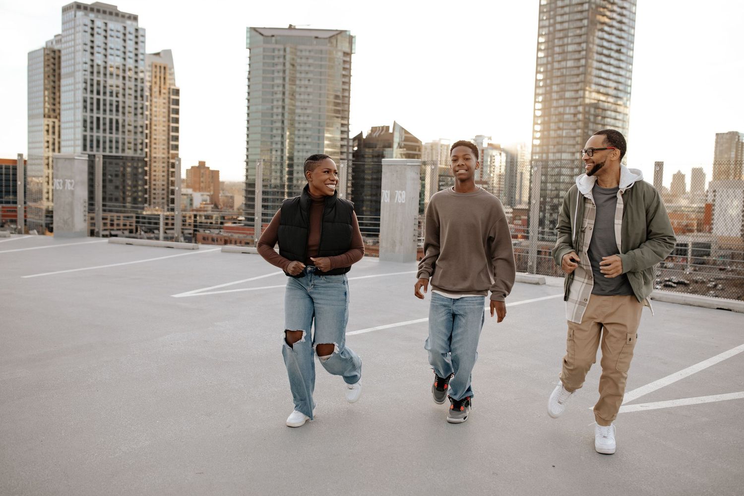 roof top family pictures