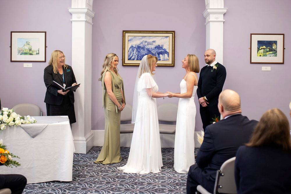 wedding at Runcorn Town Hall Cheshire , Leiria Room by Little Wonderland Photography Widnes