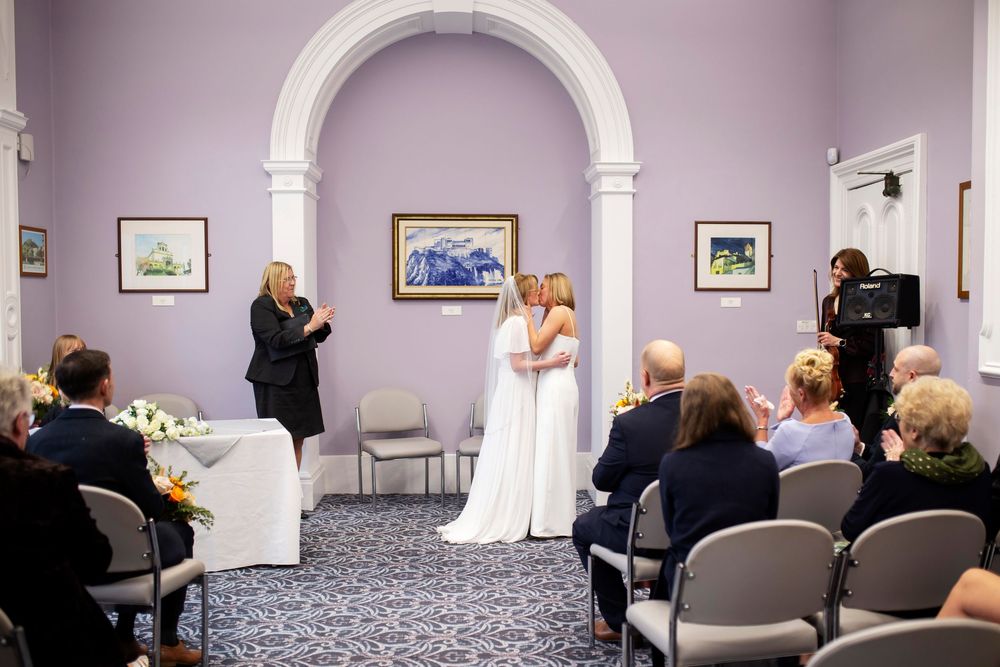 wedding at Runcorn Town Hall Cheshire , Leiria Room by Little Wonderland Photography Widnes