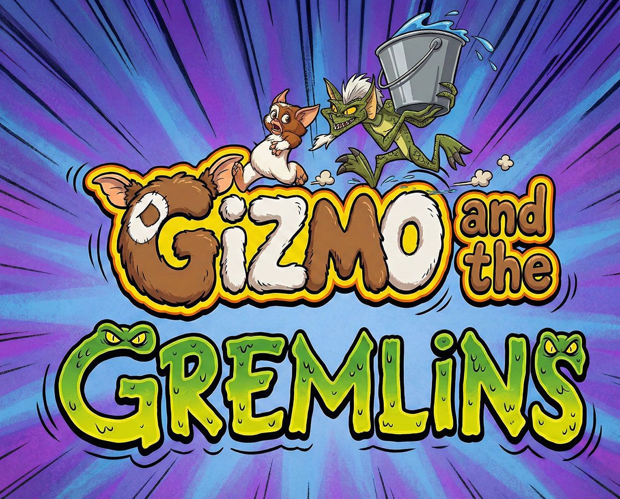 Gizmo and the Gremlins animated series mock up logo